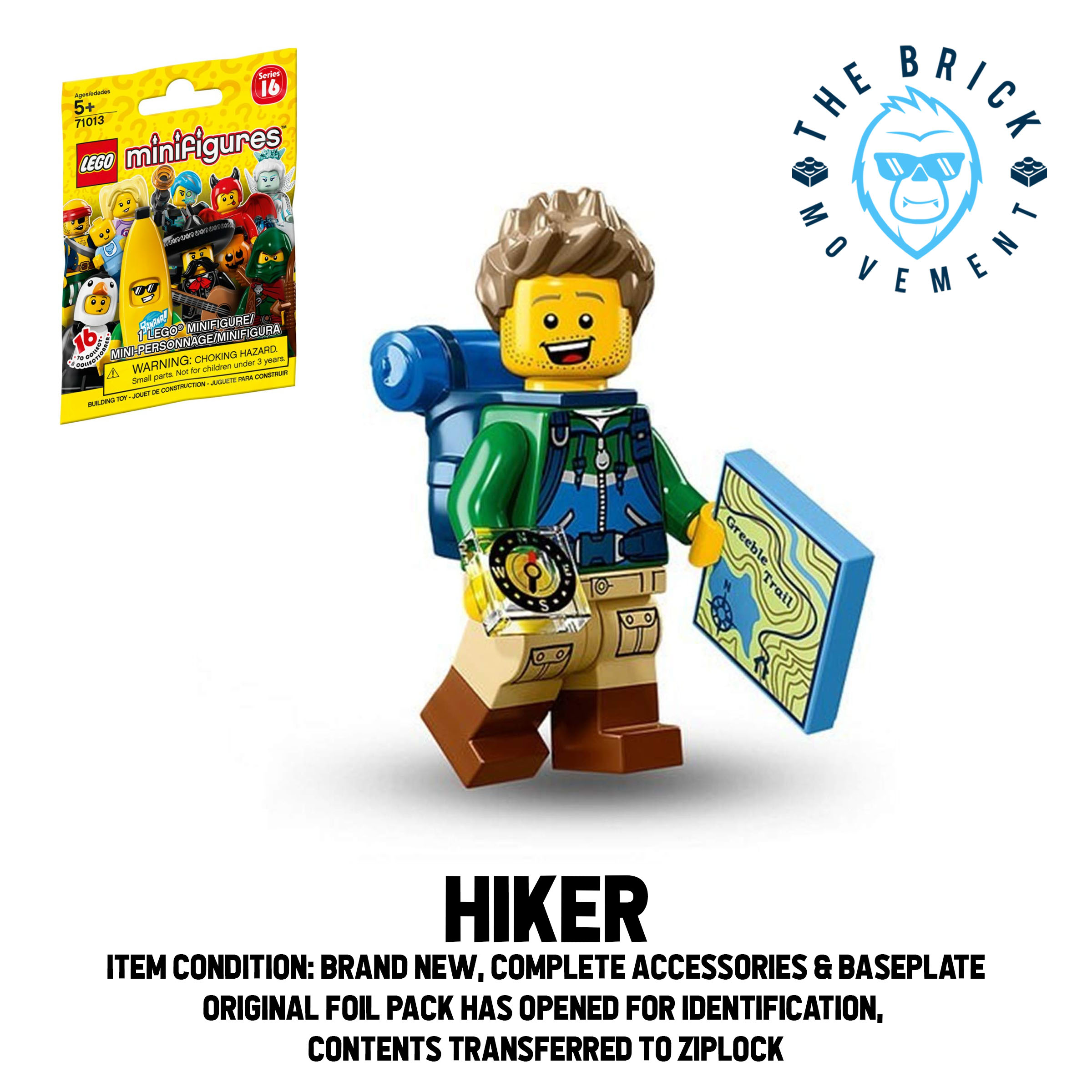 LEGO® Collectible Minifigure Series 16: Hiker Minifigure | Lazada PH