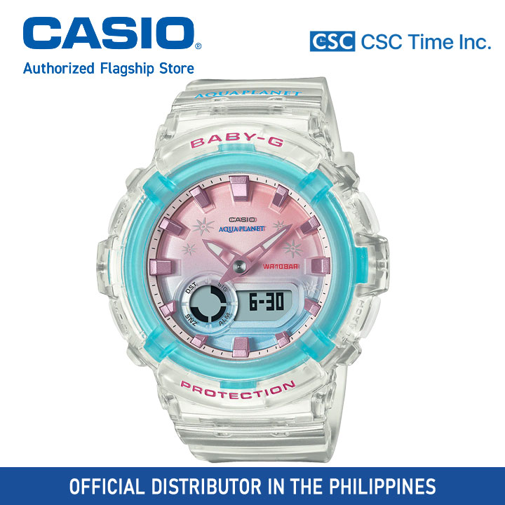 Casio Baby-g Aquaplanet Limited Edition (bga-280ap-7adr) Transparent 