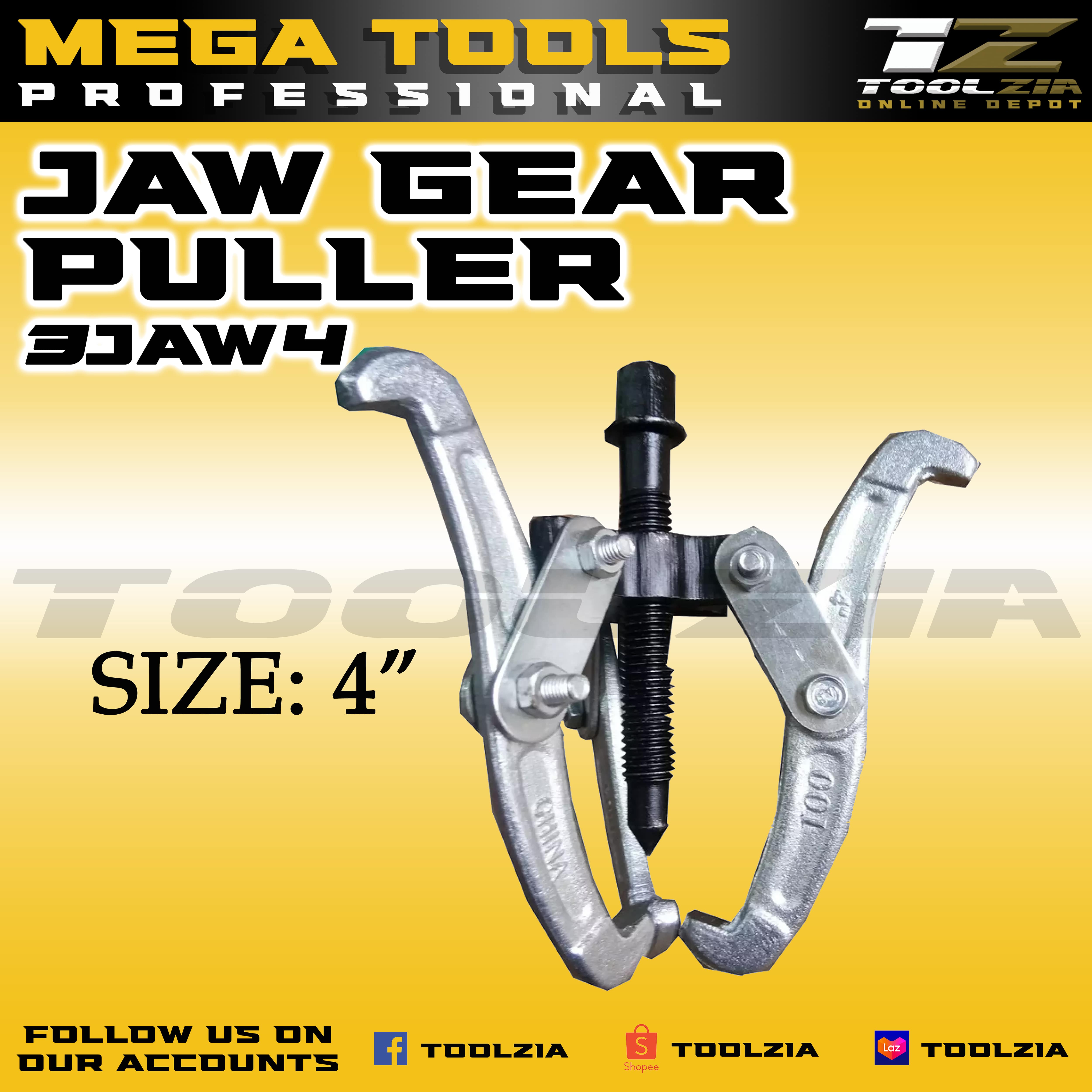 MEGA Jaw Gear Puller 3JAW4 size; 4" Lazada PH