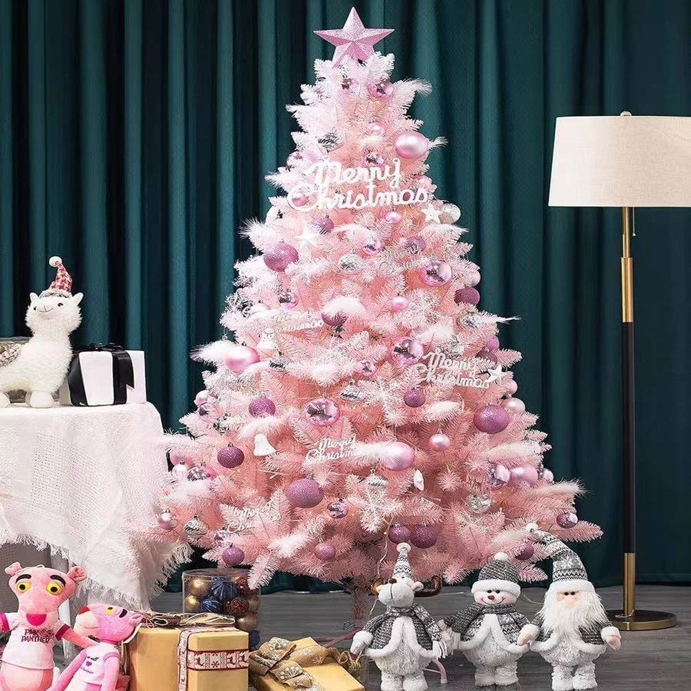 Christmas Tree Original, 150cm 5ft Complete Set With Balls And Lights Christmas Tree Original, 150cm 5ft Complete Set With Balls And Lights