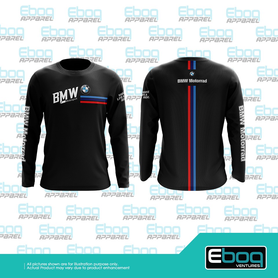 Tshirt BMW BLACK Sublimation / BMW Shirt Jersi / Baju BMW Jersey ...