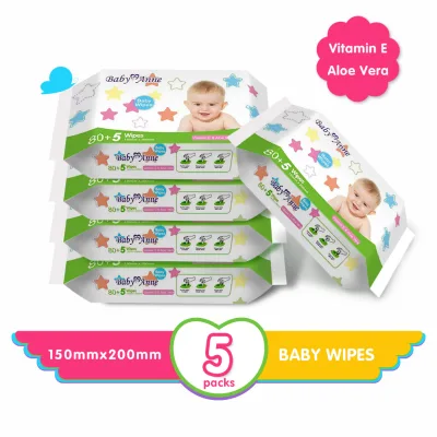BABY ANNE WIPES (80+5) 5 PACKS
