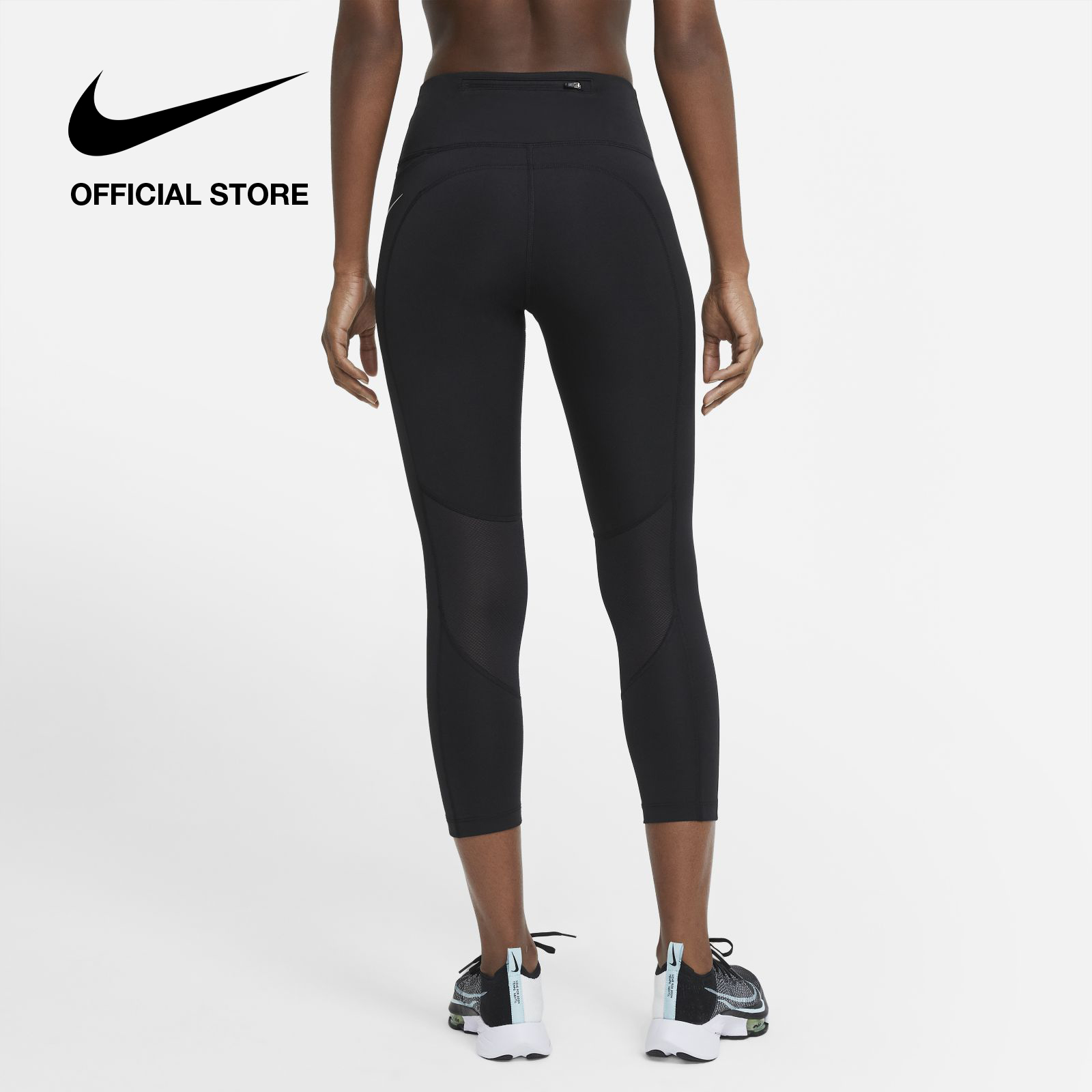 Nike Dri-FIT Women's Fast Crop Running Leggings - Black