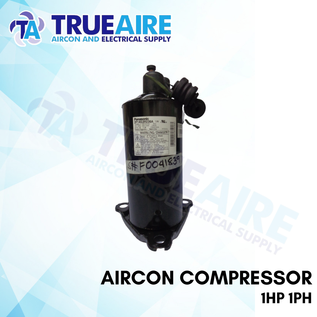 TRUE AIRE COMPRESSOR AIRCONDITIONING ROTARY PANASONIC 2P14S3R236A 1HP