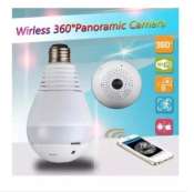 Light Bulb V380 S WI-FI CCTV Panoramic Security Camera