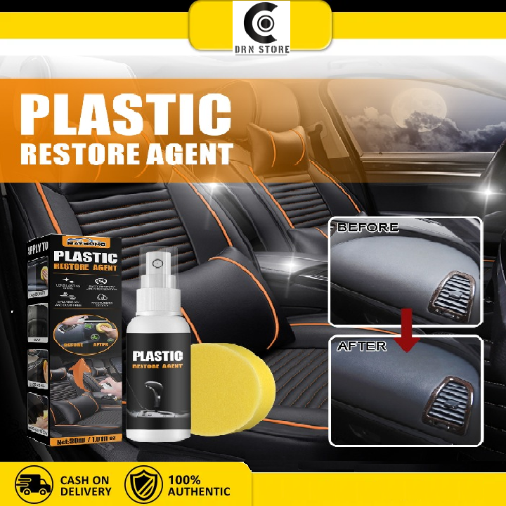 Car Interior Plastic Restorer Agent Plastic Parts Car Wax Retreading