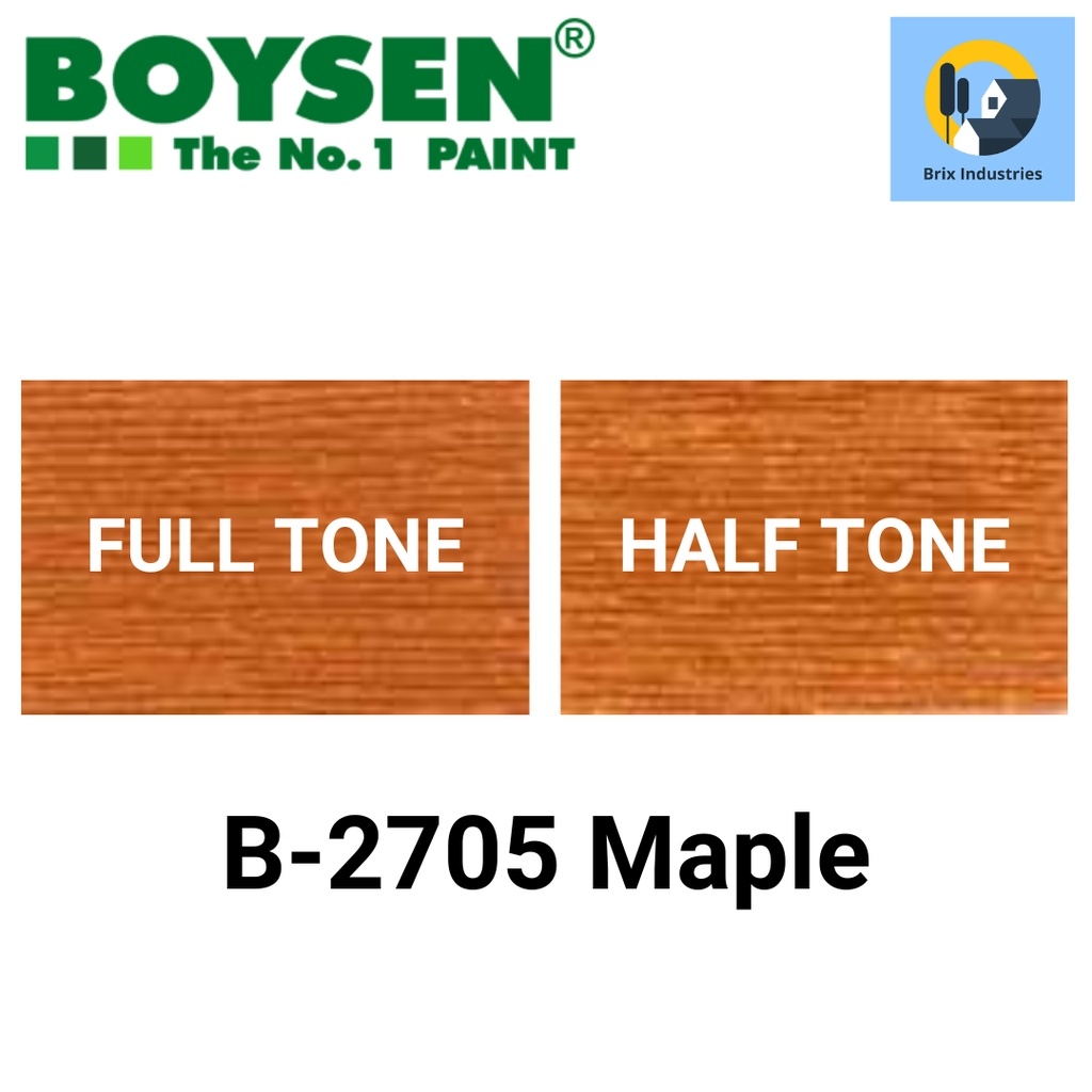 Boysen Oil Wood Stain 1 Liter For Interior Woodworks Wood Paint