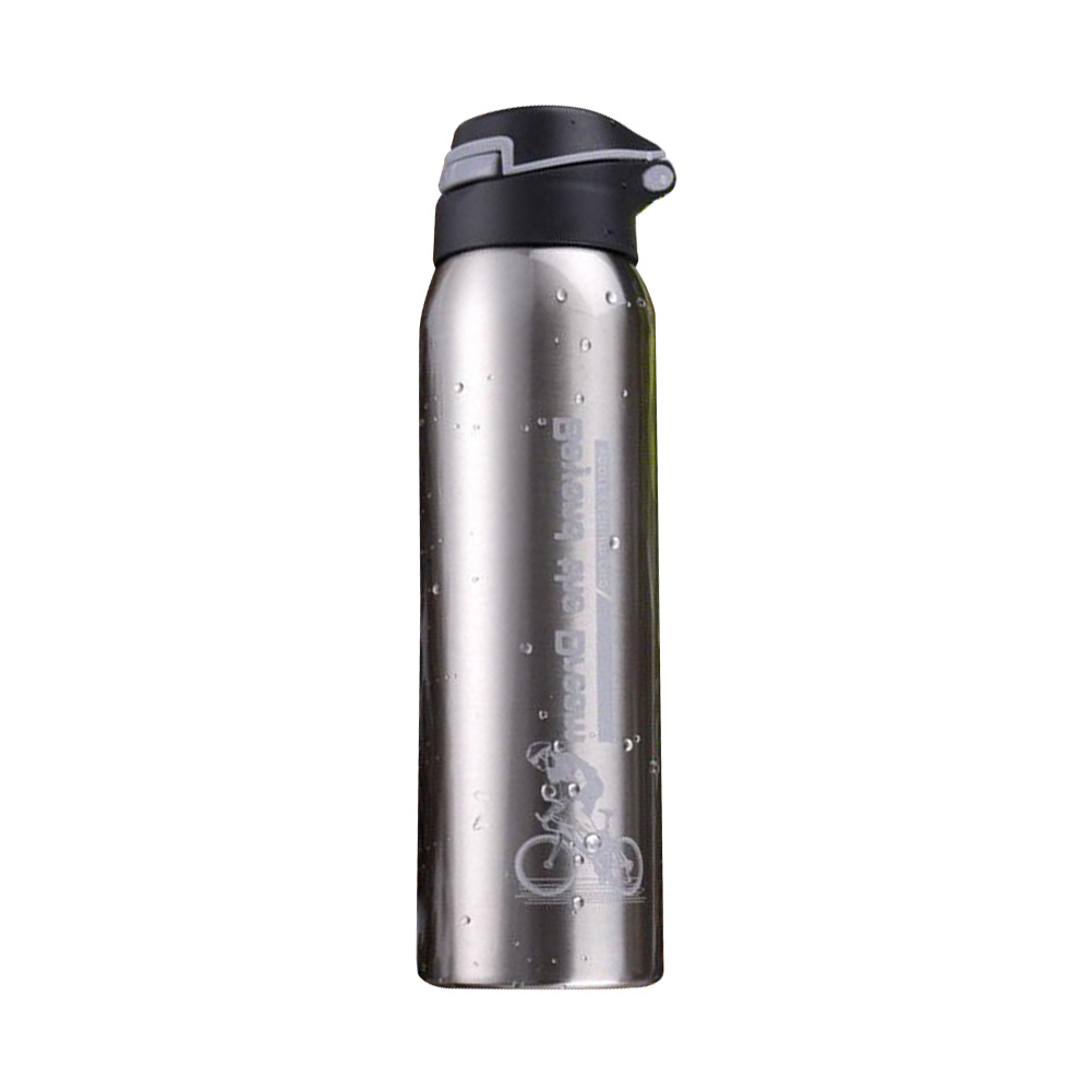 500ML Stainless Steel Bike Water Bottle Outdoor Mountain Bike Riding