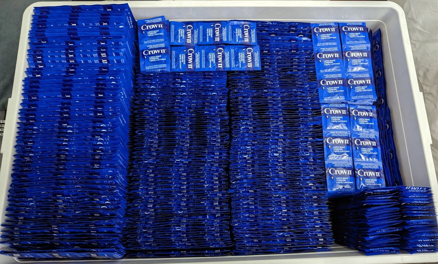 Okamoto Crown Condom .001 Ultra Thin Condoms Exp. 2029