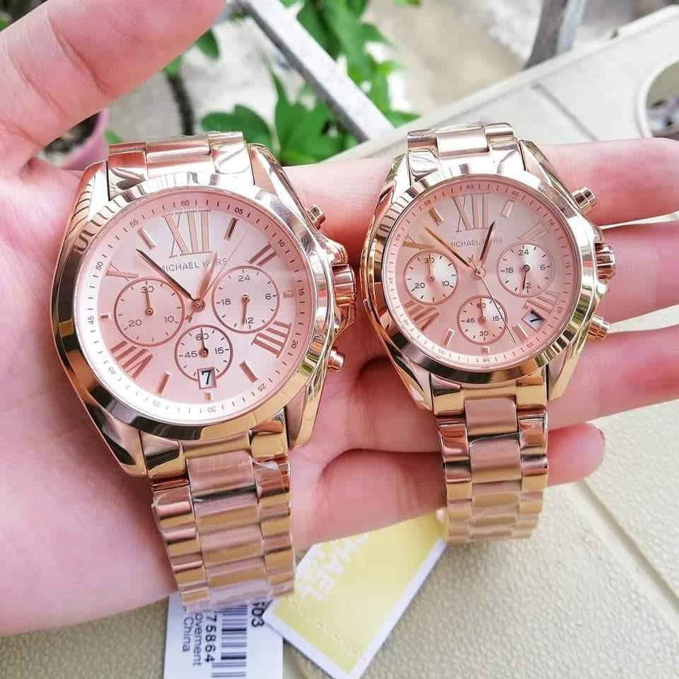 Michael Kors Male Rose Gold Analog Stainless Steel Watch  Michael Kors   Just In Time