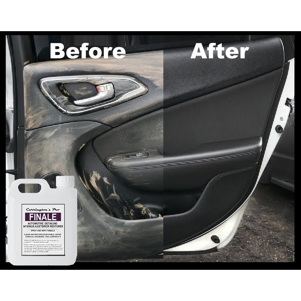 Automotive detailer Carrington's Pro Finale professional grade