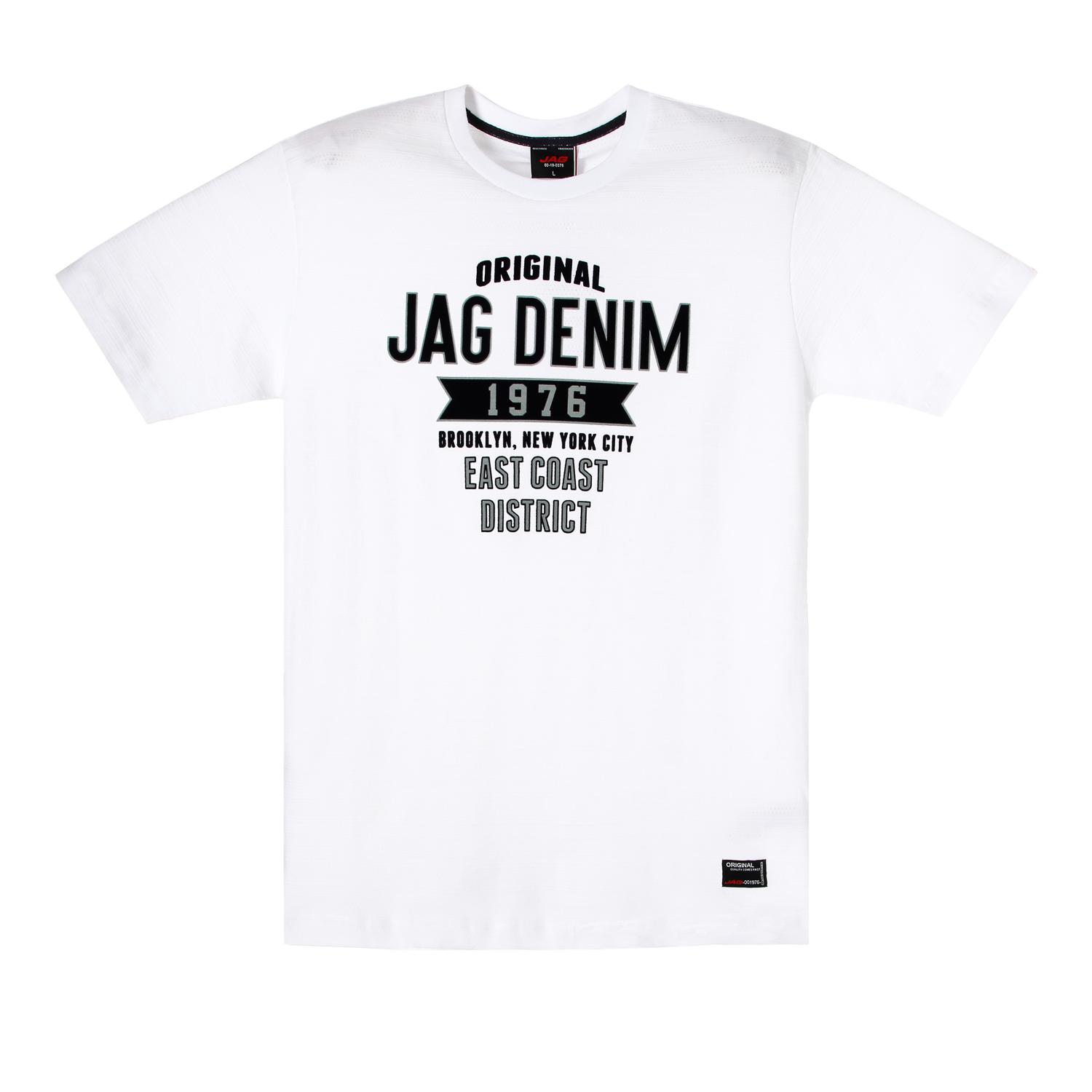 Jag Mens Statement Tee in White | Lazada PH