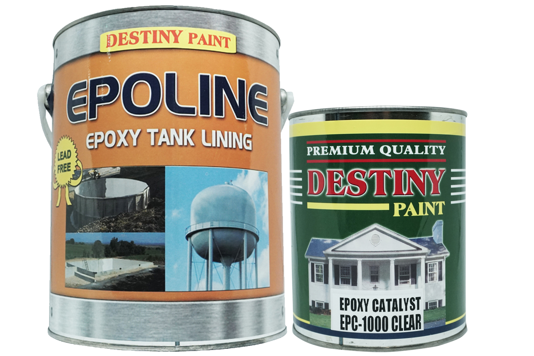 Destiny Epoline Epoxy Tank Lining, White Lazada PH