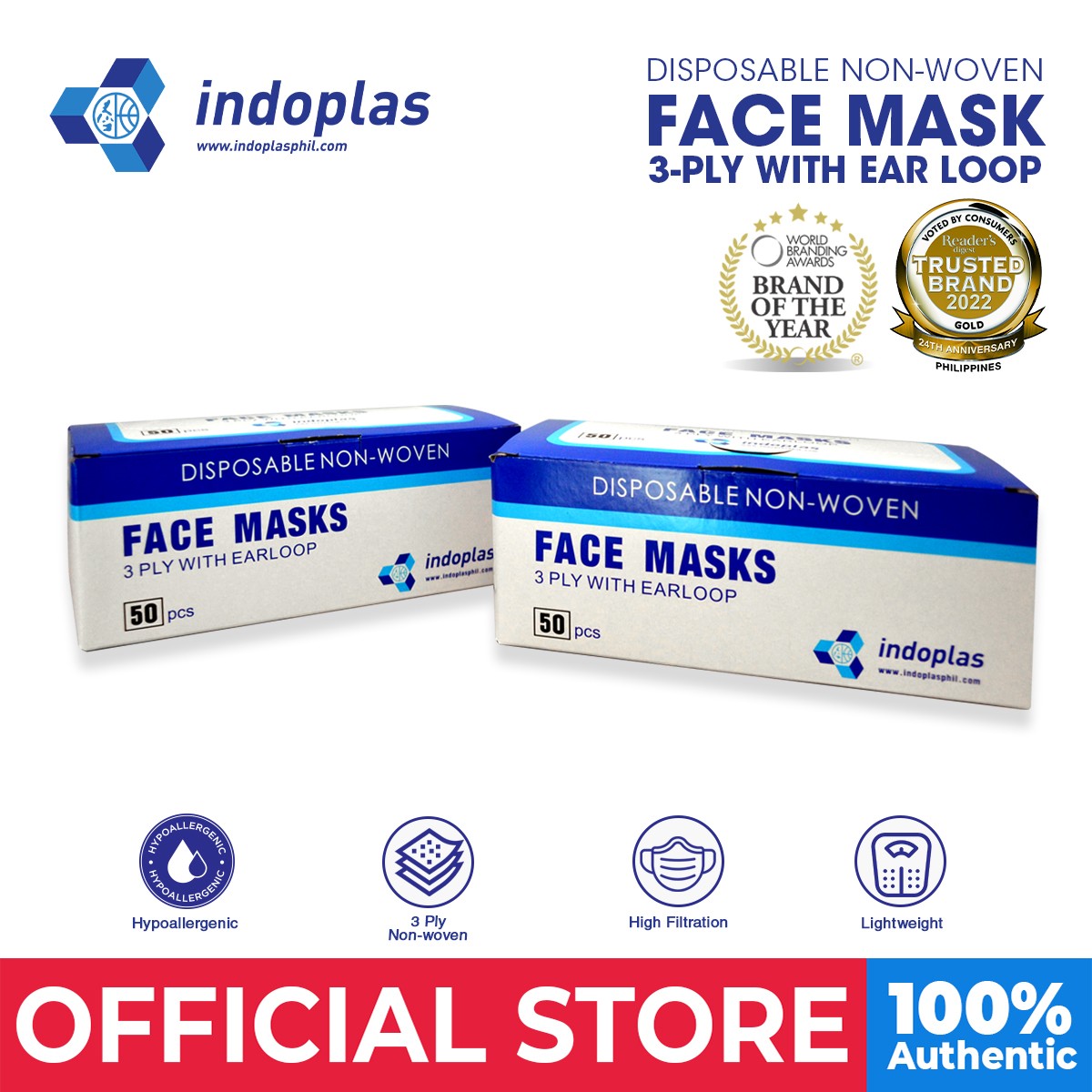 indoplas surgical mask price