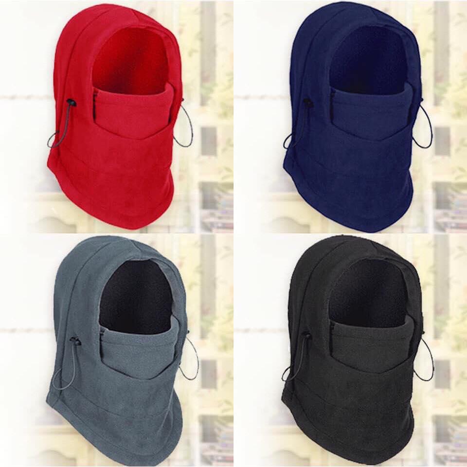 Thermal Fleece Men’s Balaclava Wind Stopper Full Face Mask