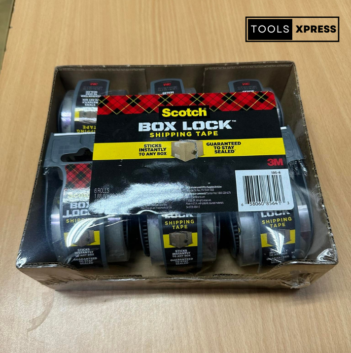 3M Scotch Box Lock Shipping Tape Lazada PH
