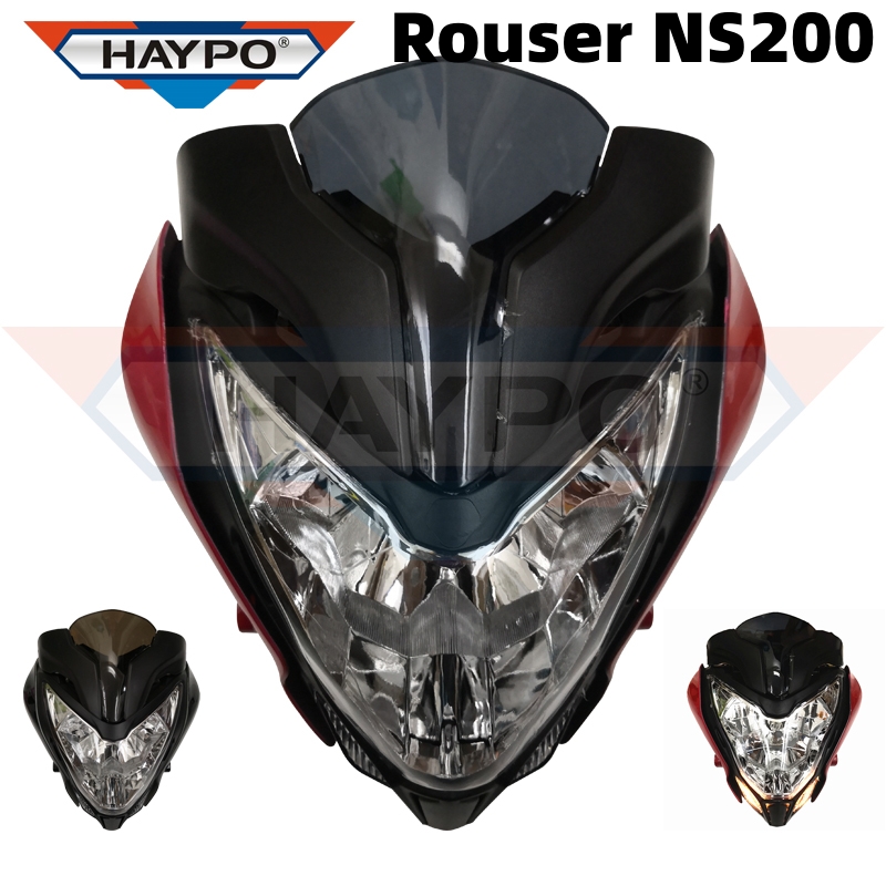 Haypo Headlight Assy Complete For Kawasaki Rouser NS200 Motorcycle