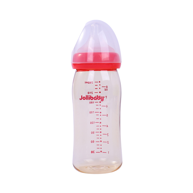 Babyhug GentleFlow Wide Neck Feeding Bottles Set of 2 - 240ml Each Blue|Heat-Resistant Borosilicate Glass| Anti-Colic Silicone Nipple|Leak-Proof|Microwave and Sterilizer Safe| BPA Free|Measuring Scale