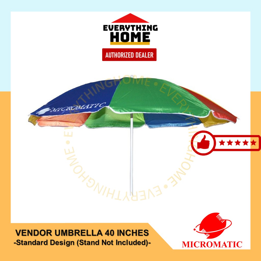 Micromatic Multicolor Beach Umbrella 40