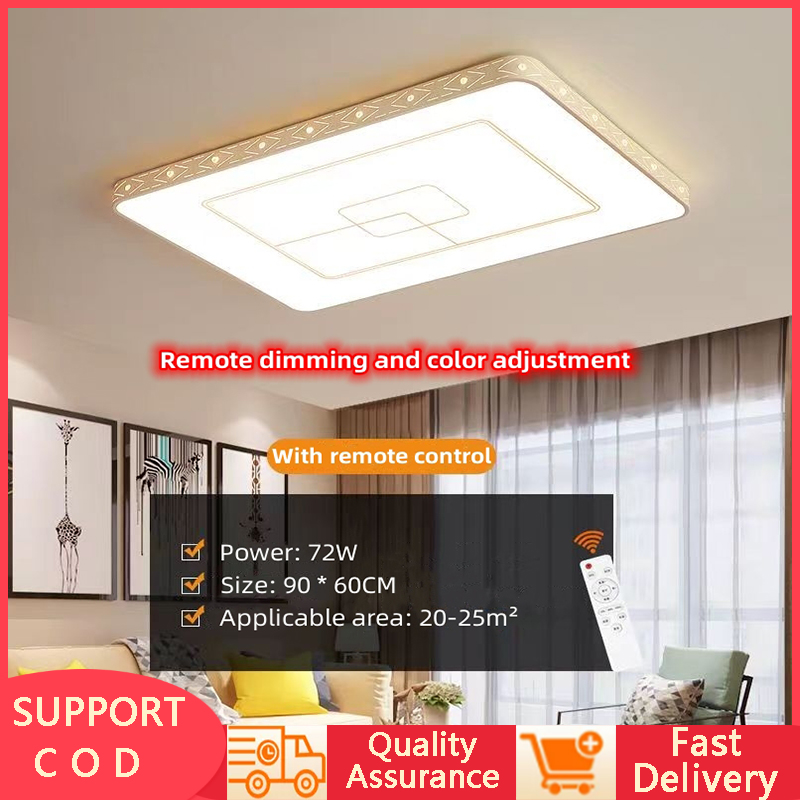 Led Light With Remote Control Nordic Living Room Light/Lights For Room