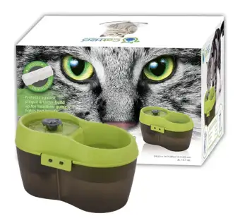 running water cat fountain