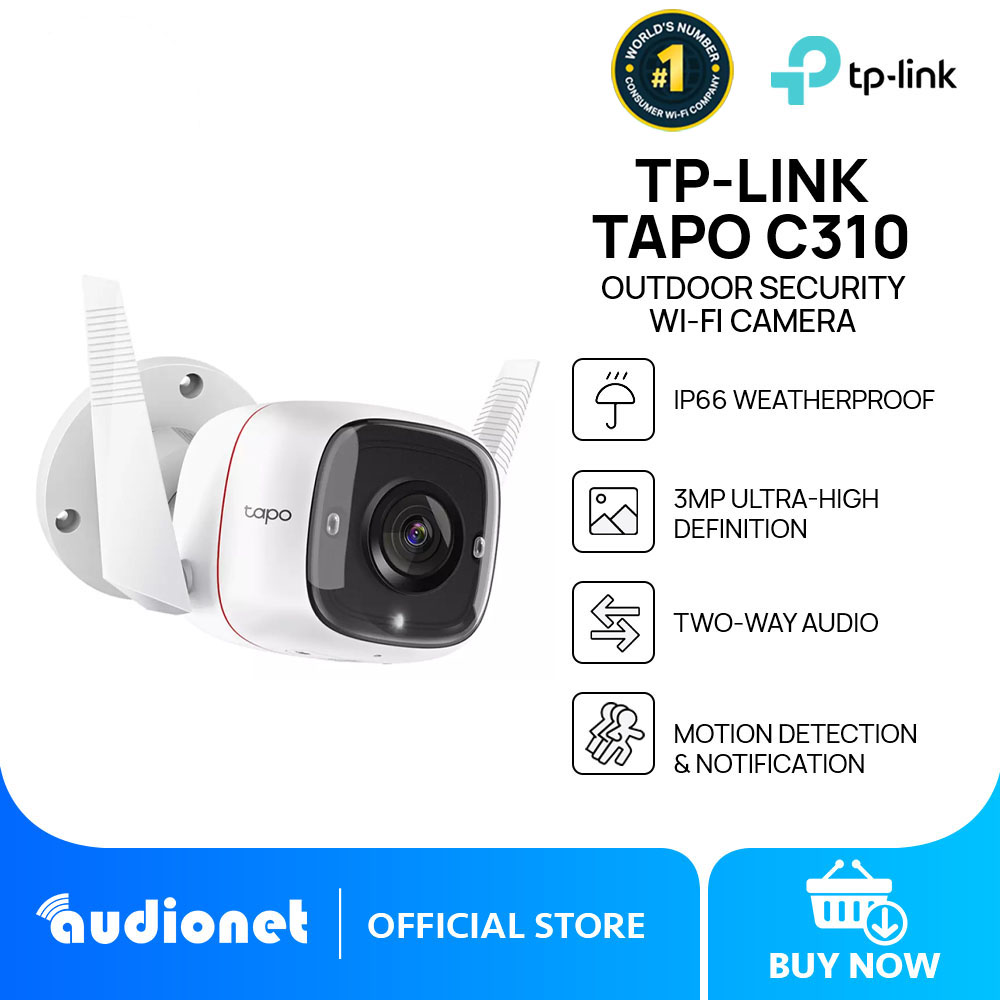 Test de la caméra extérieure TP-Link Tapo C310