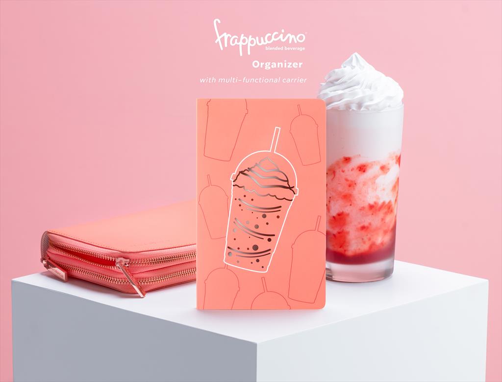 Starbucks Organizer 2021 Frappuccino Coral Pink Organizer Lazada Ph