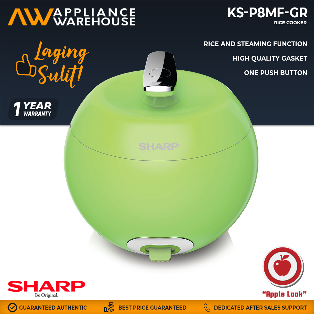 sharp apple rice cooker