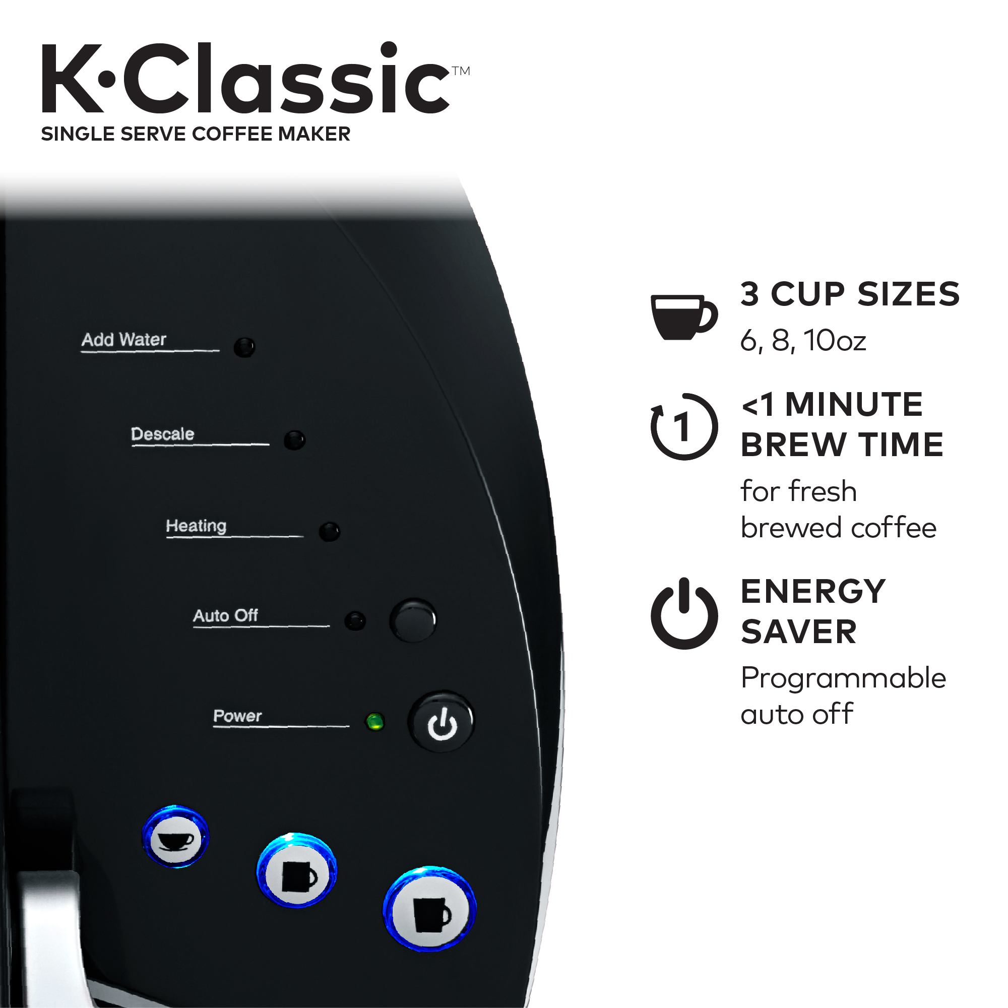 Keurig K-Classic Single Serve K-Cup Pod 