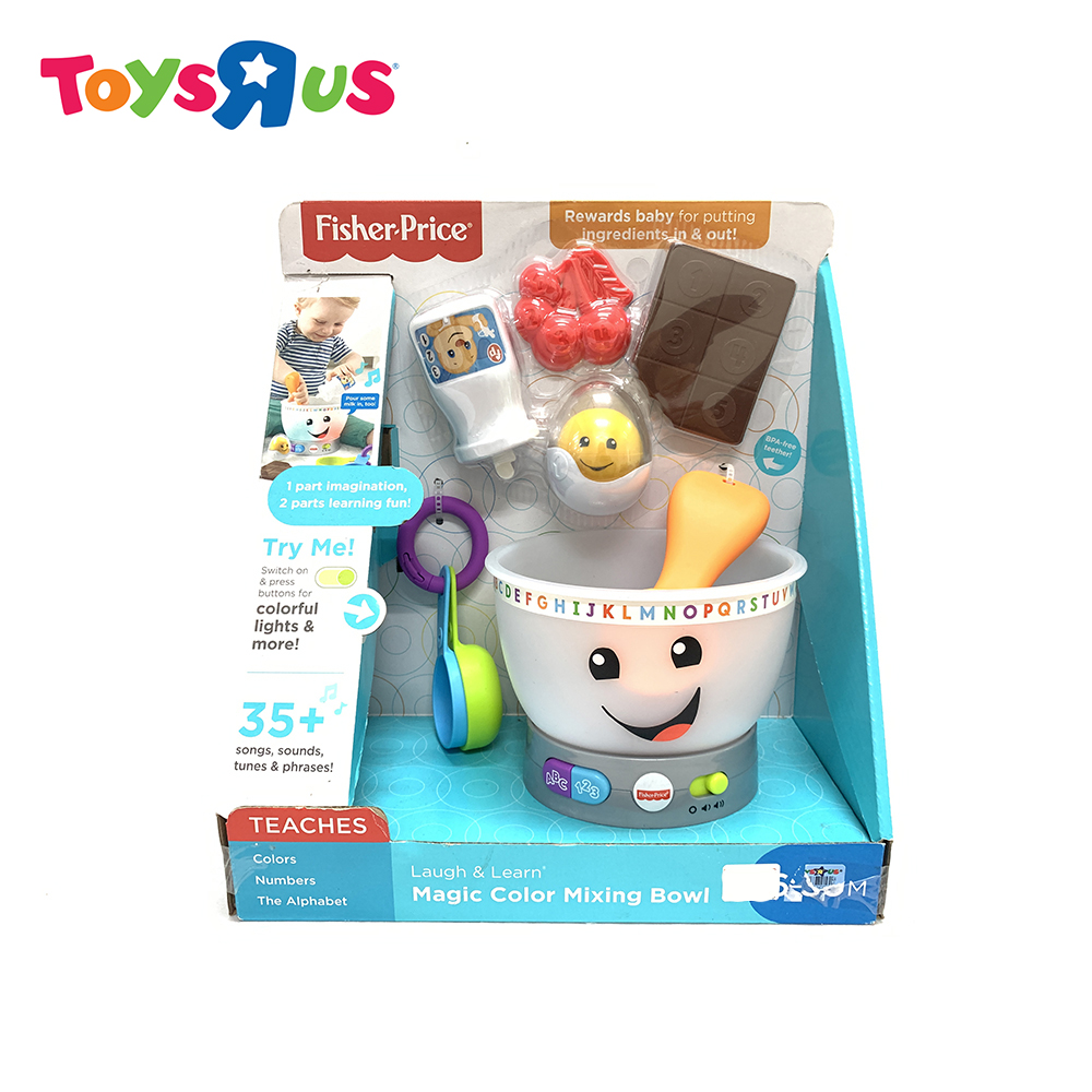 Fisher Price Laugh and Learn Magic Color Mixing Bowl Lazada PH