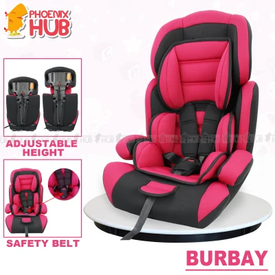 Phoenix Hub Burbay Baby Car Seat Elegant Designed Adjustable Head Rest Travel Seat