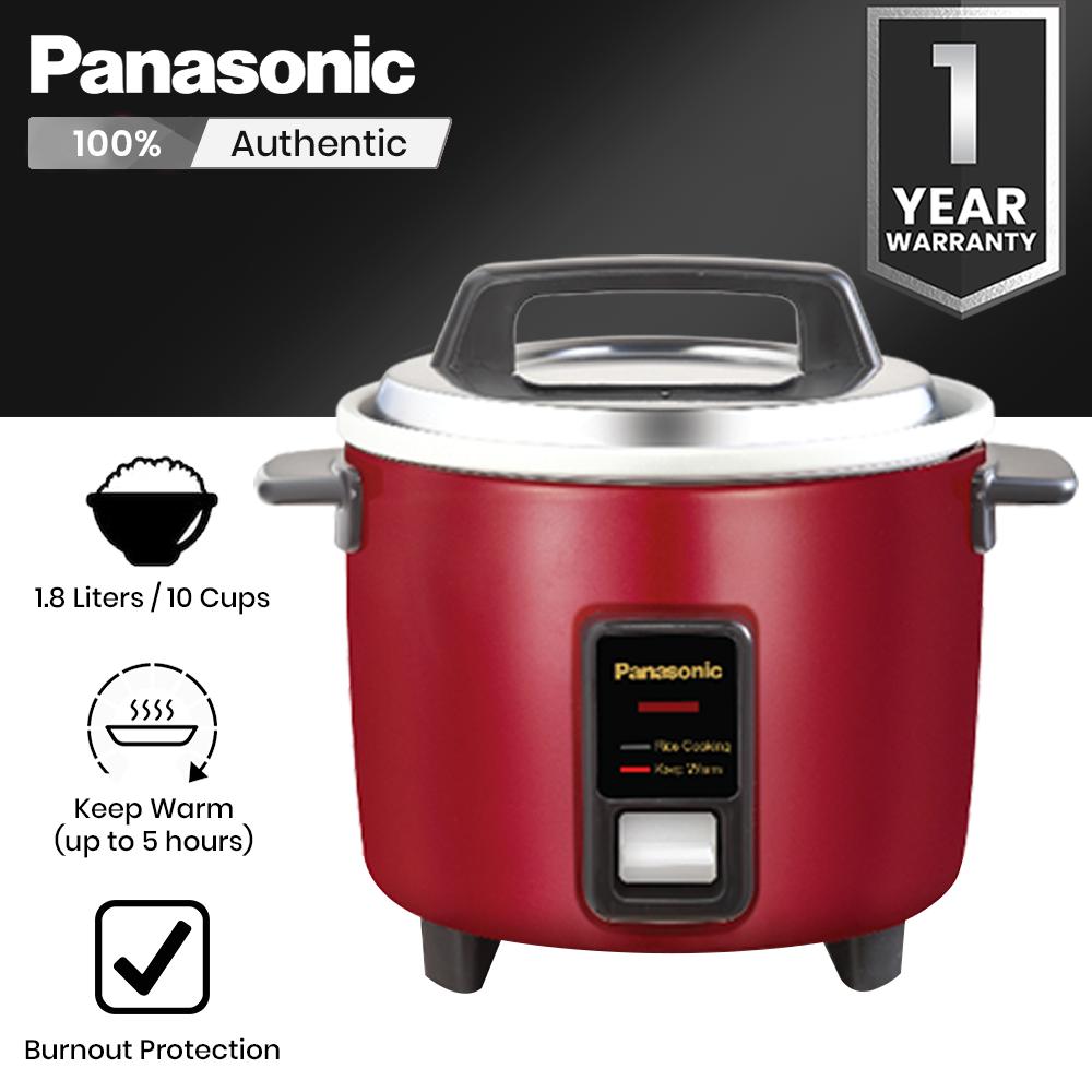 Panasonic 1.8 L Automatic Rice Cooker Multi-Cooking SR-Y18G-R (Red ...