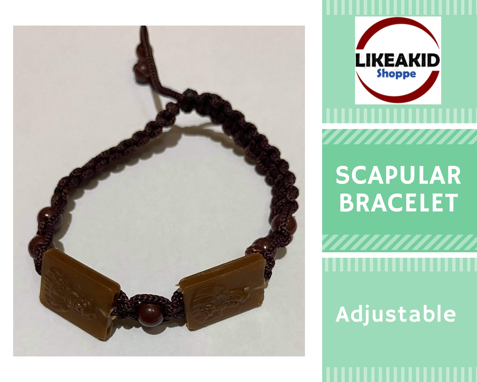 ONE TRICK PONY Kudo slap bracelet Brown Leather Horsehair Bracelet