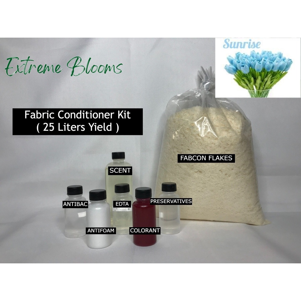 EXTREME BLOOMS Regular Fabric Conditioner Kit 25 Liters Yield (Flakes