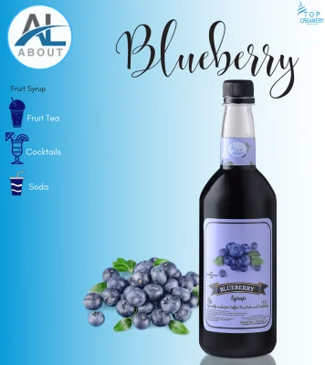 BLUEBERRY Fruit Syrup ( 1kg ) | TOP CREAMERY