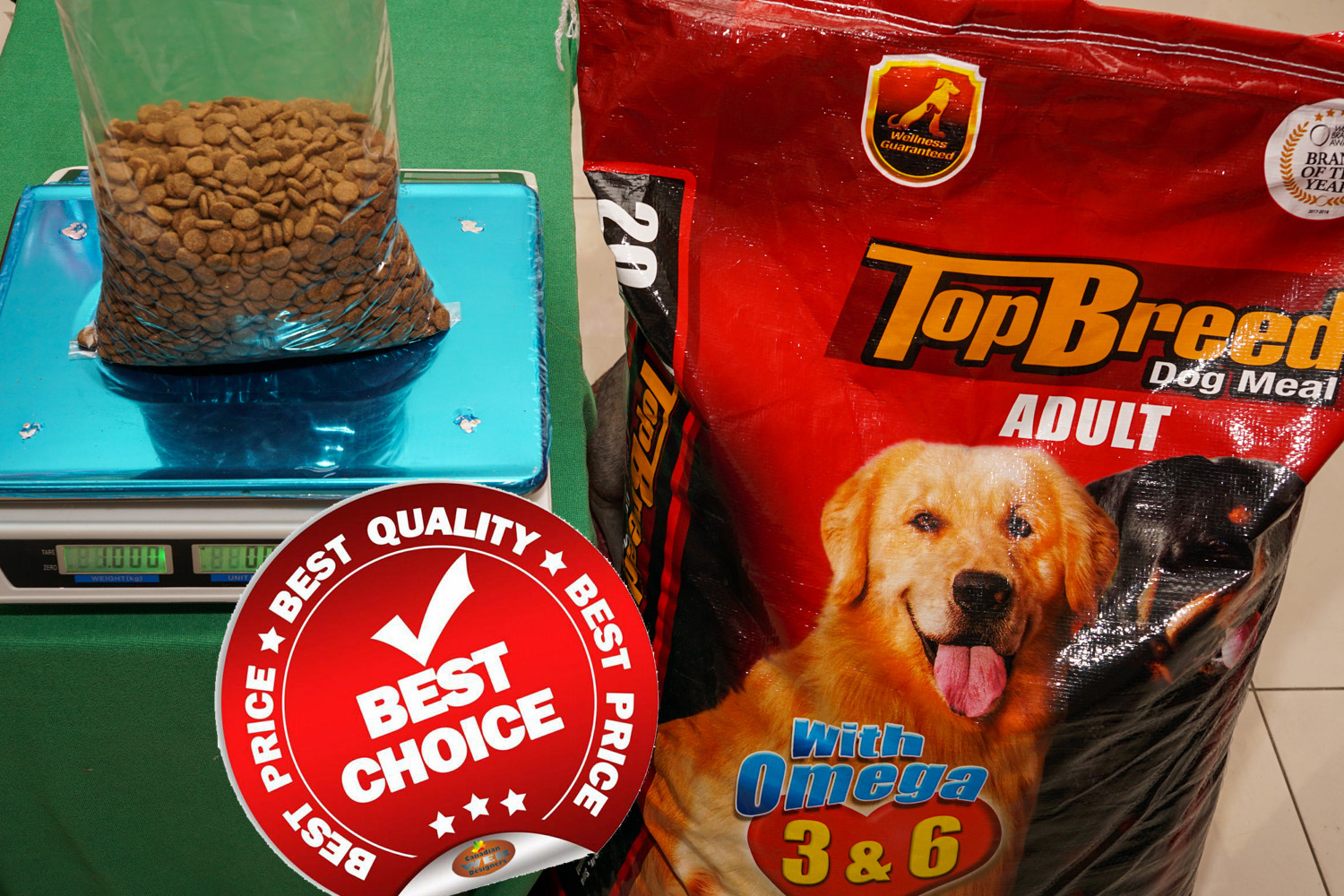 Top Breed Dog Food for Adult Repacked Guaranteed 1 Kg. Lazada PH