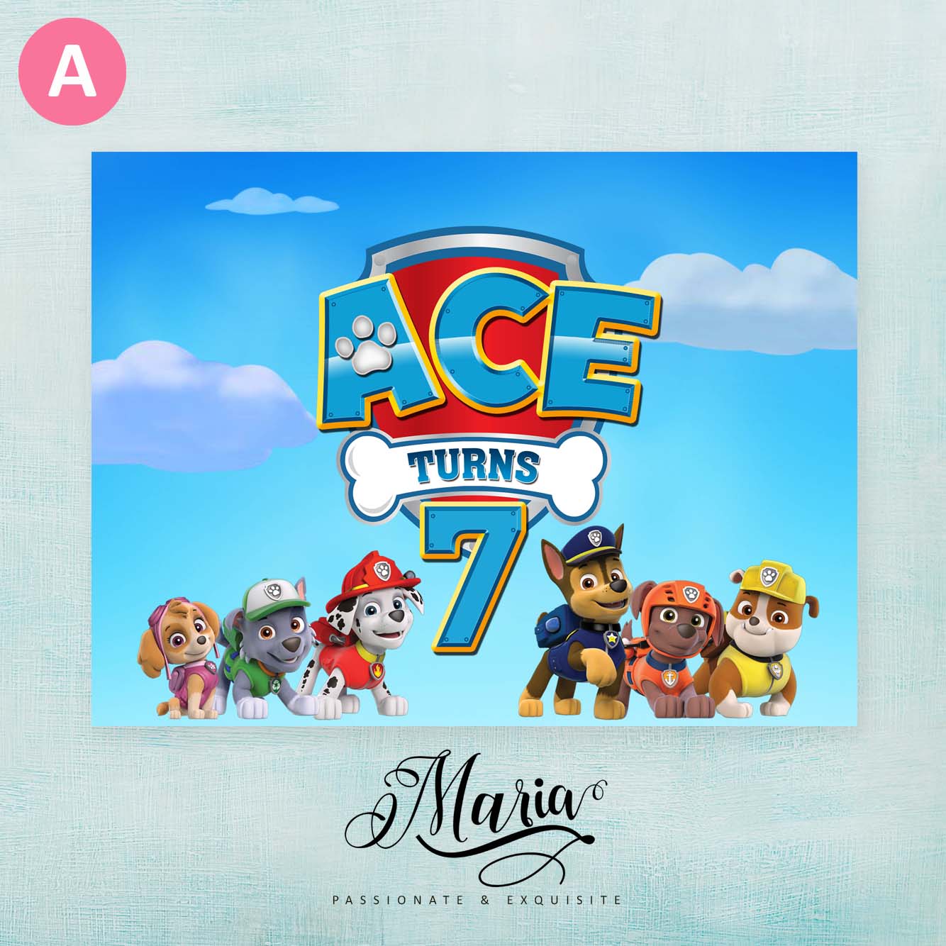 Paw Patrol Birthday Banner Party Decor | Lazada PH