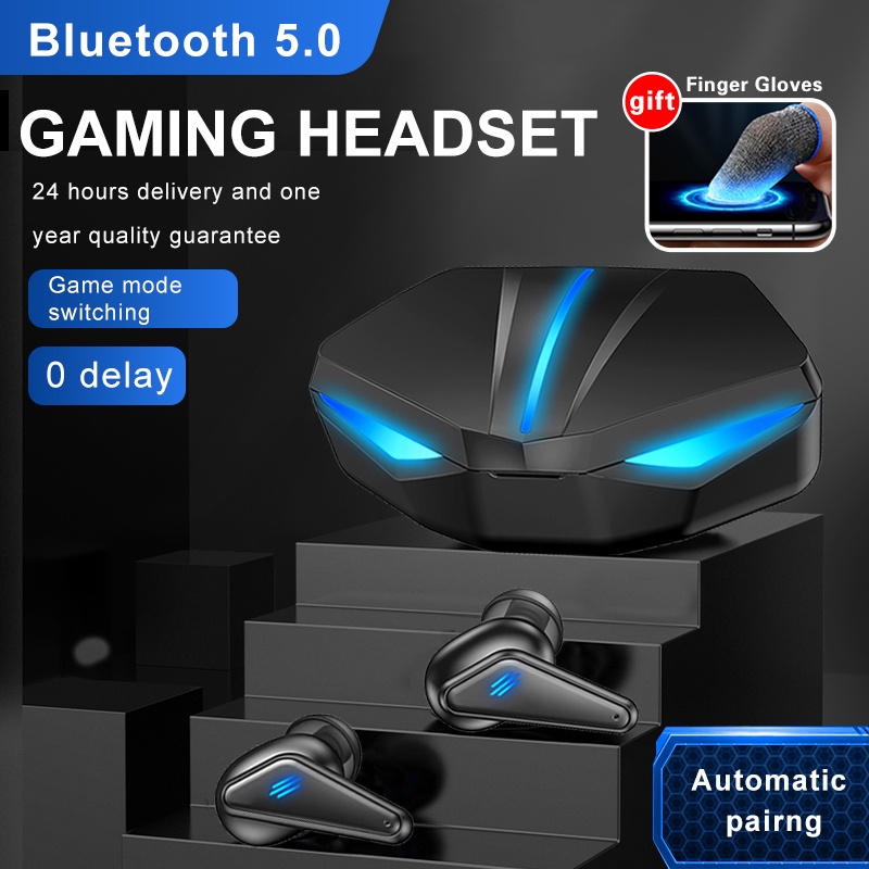 BACRAB K55 Bluetooth Earphones Gaming No Delay Wireless Earbuds with