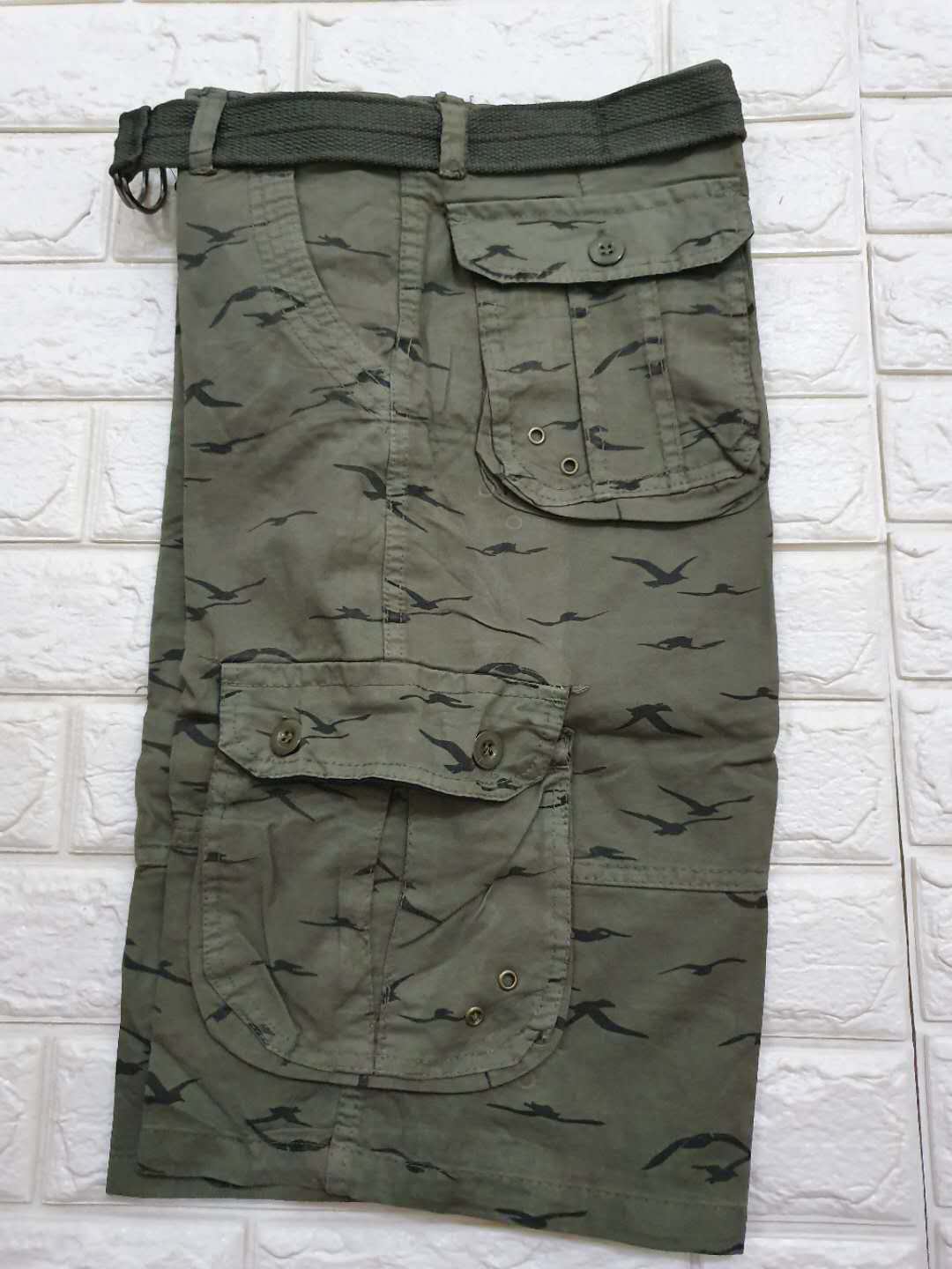 six pocket cargo shorts