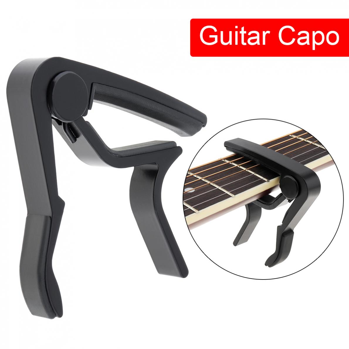 KAWES Guitar Capo Quick Change Clamp Key Acoustic Classic Universal