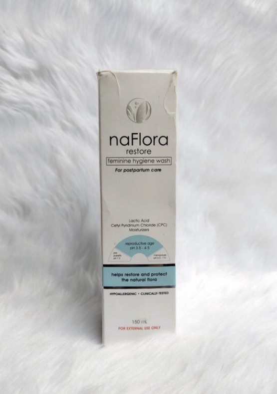 NAFLORA Restore Feminine Hygiene Wash 150ml ( Helps Restore and Protect