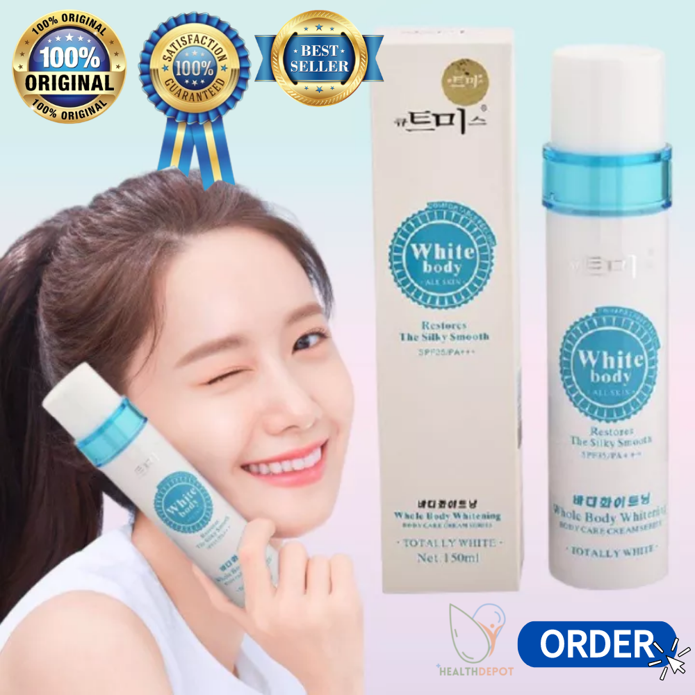 WHITE BODY KOREAN LOTION WITH INSTANT WHITENING EFFECT Body Whitening