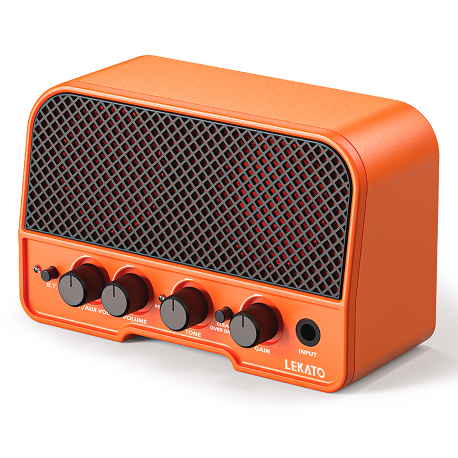 LEKATO Mini Portable Acoustic Guitar Amplifier Speaker 5Watt Acoustic