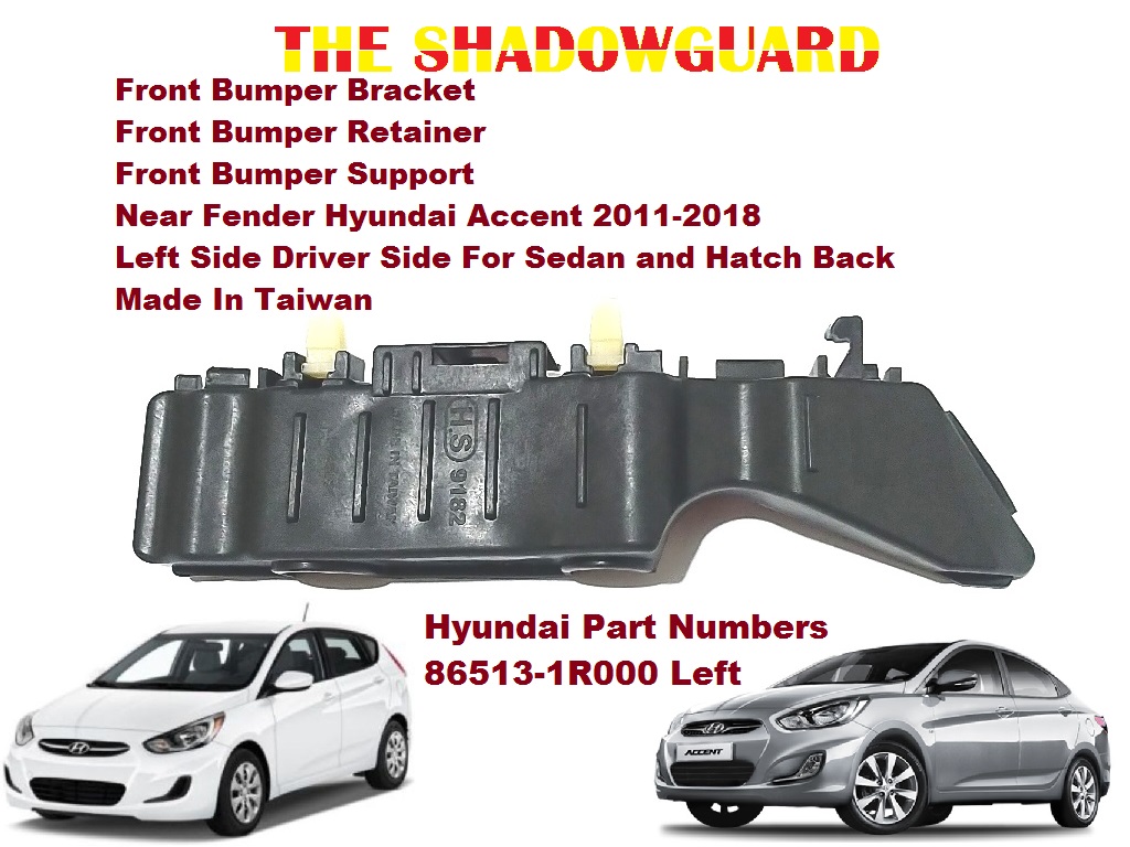 Front Bumper Bracket Front Bumper Retainer Front Bumper Support Near