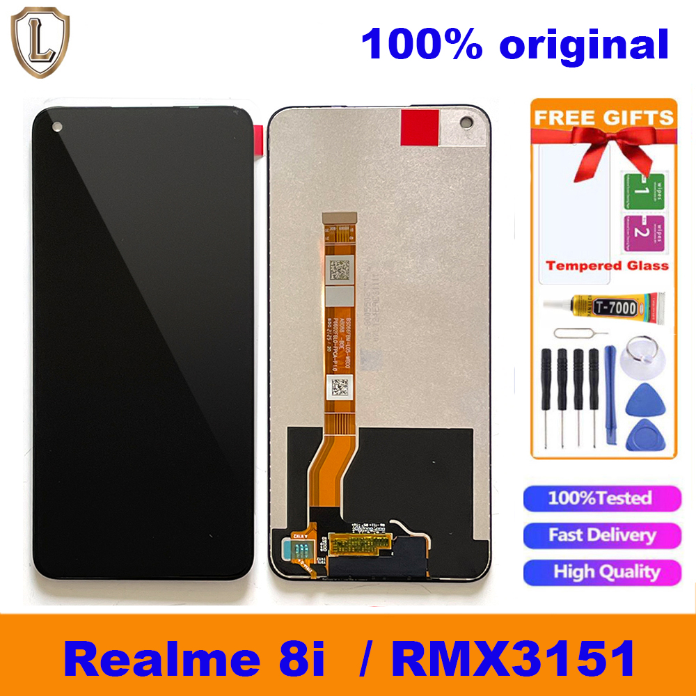 Realme 8i Display and Touch Screen Replacement RMX3151 - Touch LCD