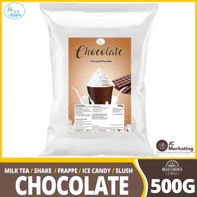 Top Creamery™ Chocolate Powdered Drinks 500g Can use for Milk Tea Shake Frappe Slush Ice Candy and Many More About Top Creamery Powder Syrup