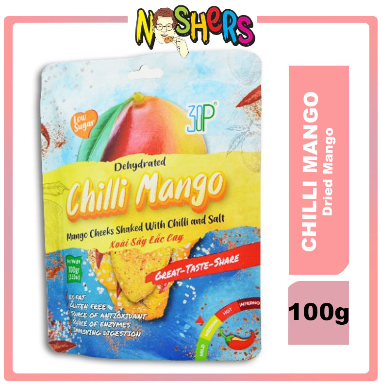 Noshers Vietnam Dried Mango with Chilli Mango Cheeks Shaked with Chili