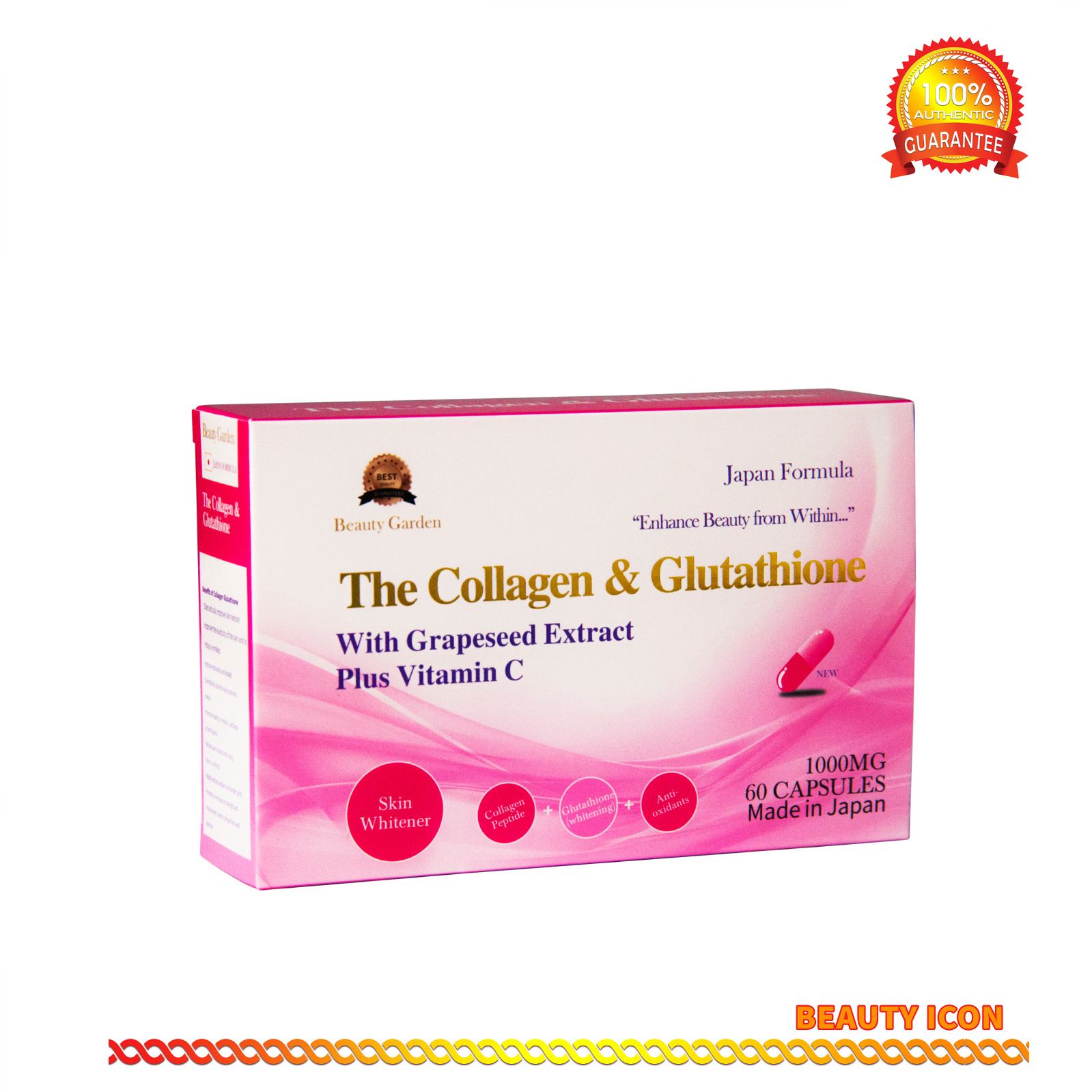 kb l glutathione plus nac review Beauty Garden The Collagen & Glutathione (Japan Formula) Whitening Capsule  60s Japan Formula Whitening Capsules Improve Skin Texture & Elasticity -  Lazada