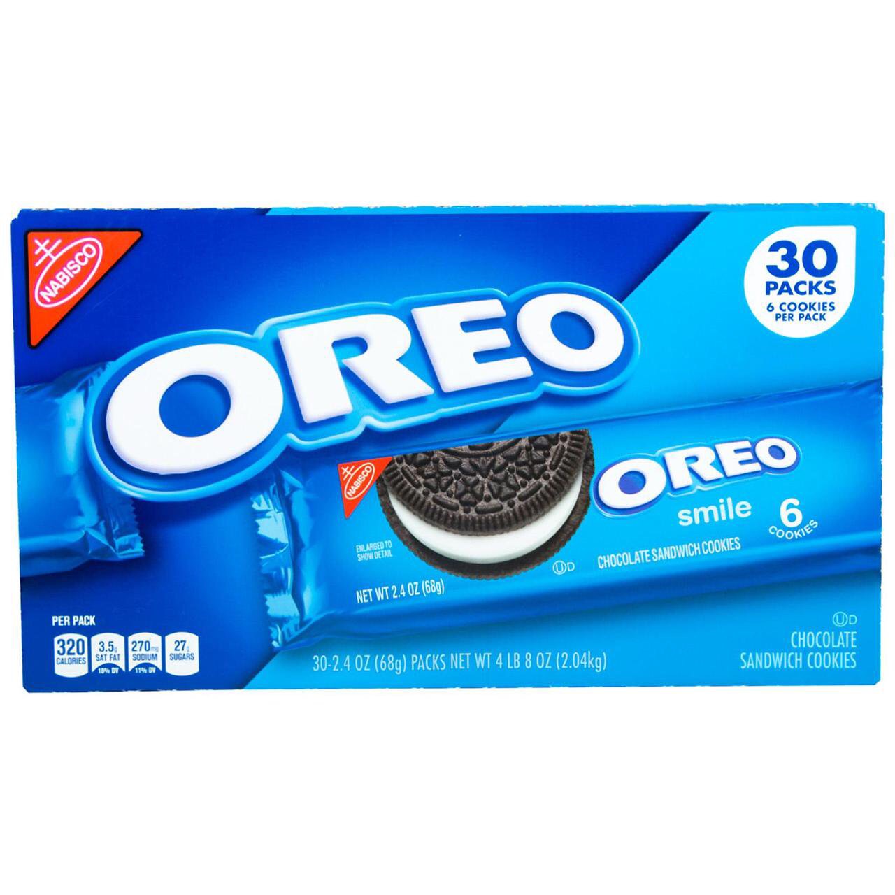 OREO Chocolate Sandwich Cookies 30packs/6 cookies per pack 2.04 kg. USA Lazada PH