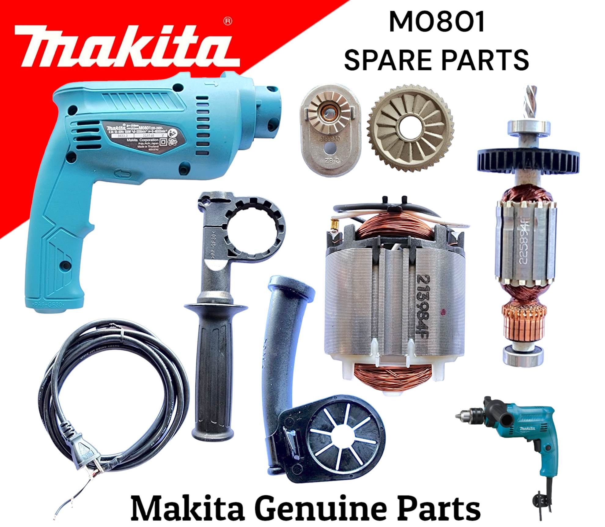 electric drill parts